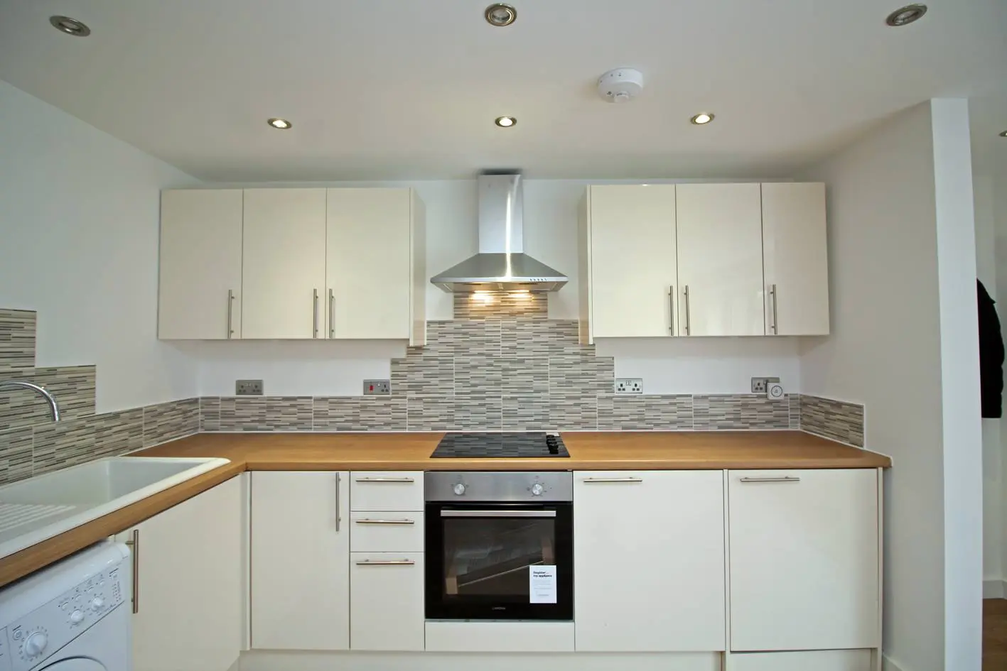 Photo of the kitchen of the Lower Barn Flat